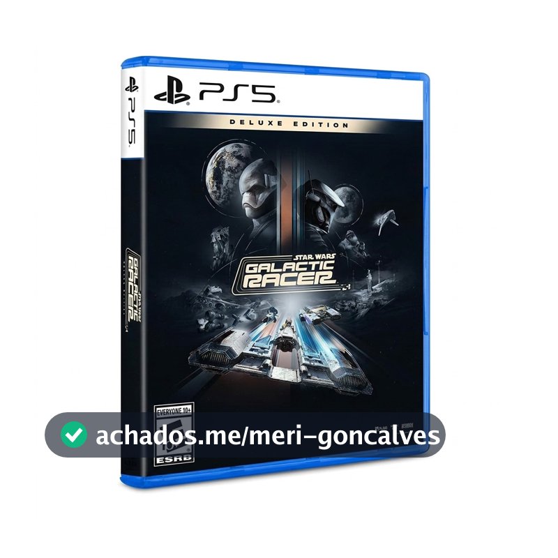 Star Wars Galactic Racer Deluxe Edition PS5 Midia Fisica