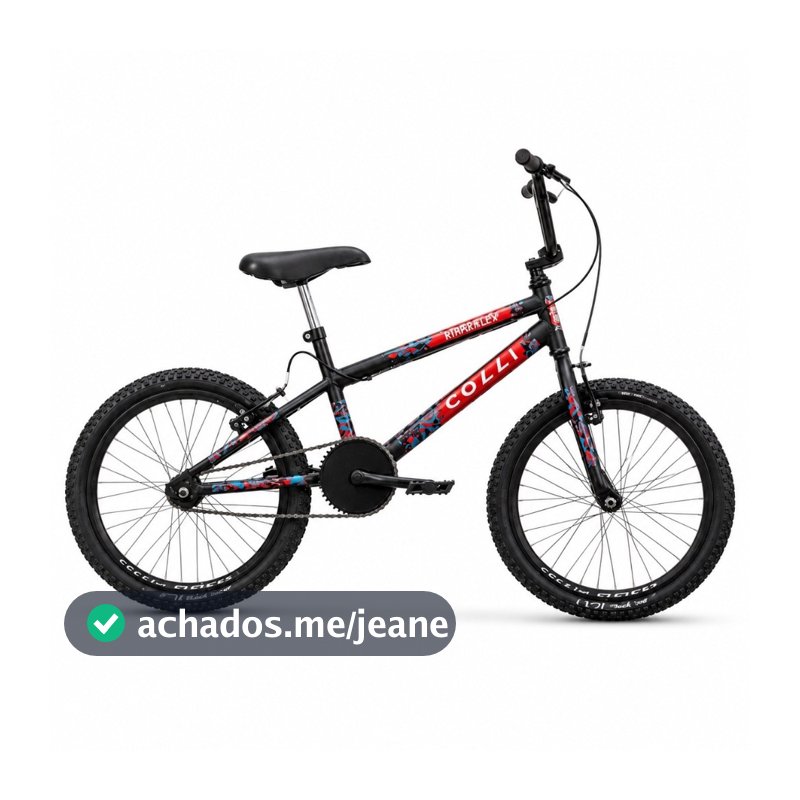 Bicicleta Infantil Aro 20 Max Boy e Jully Colli