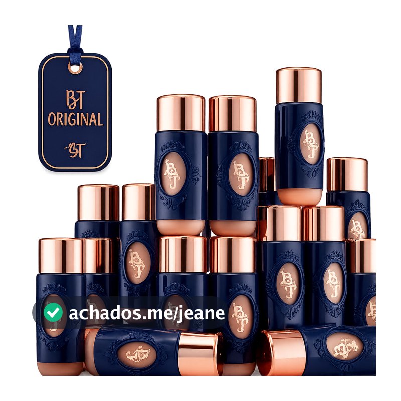Base Líquida BT Skin Bruna Tavares Original Alta Cobertura Longa Duração Acabamento Natural
