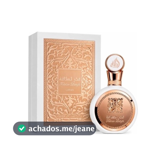 Perfume Árabe Fakhar Rose Feminino Eau de Parfum 100ml Original Importado