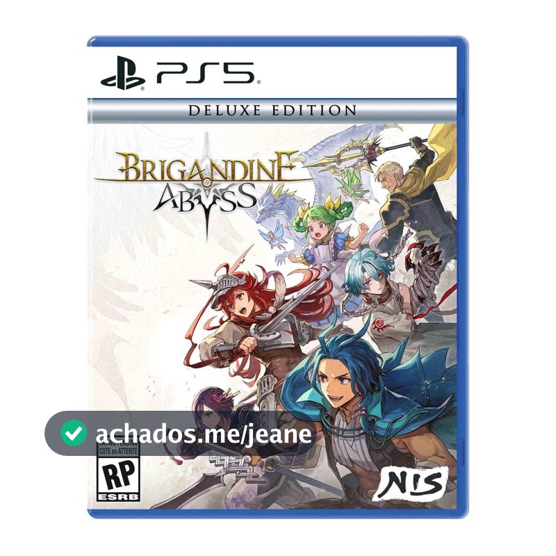 Brigandine Abyss Deluxe Edition PS5 Midia Fisica