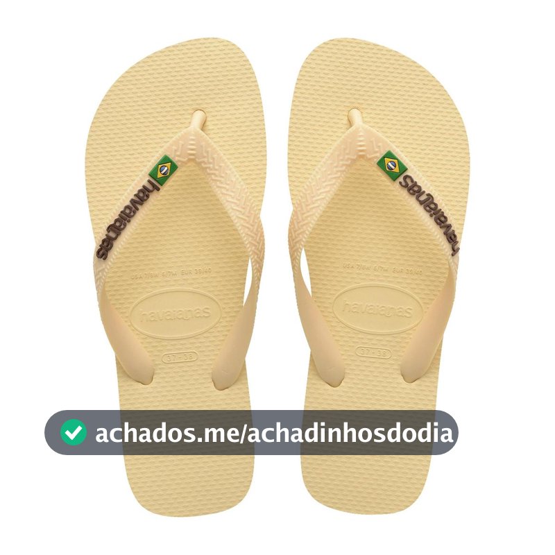 Chinelo Havaianas Brasil Logo