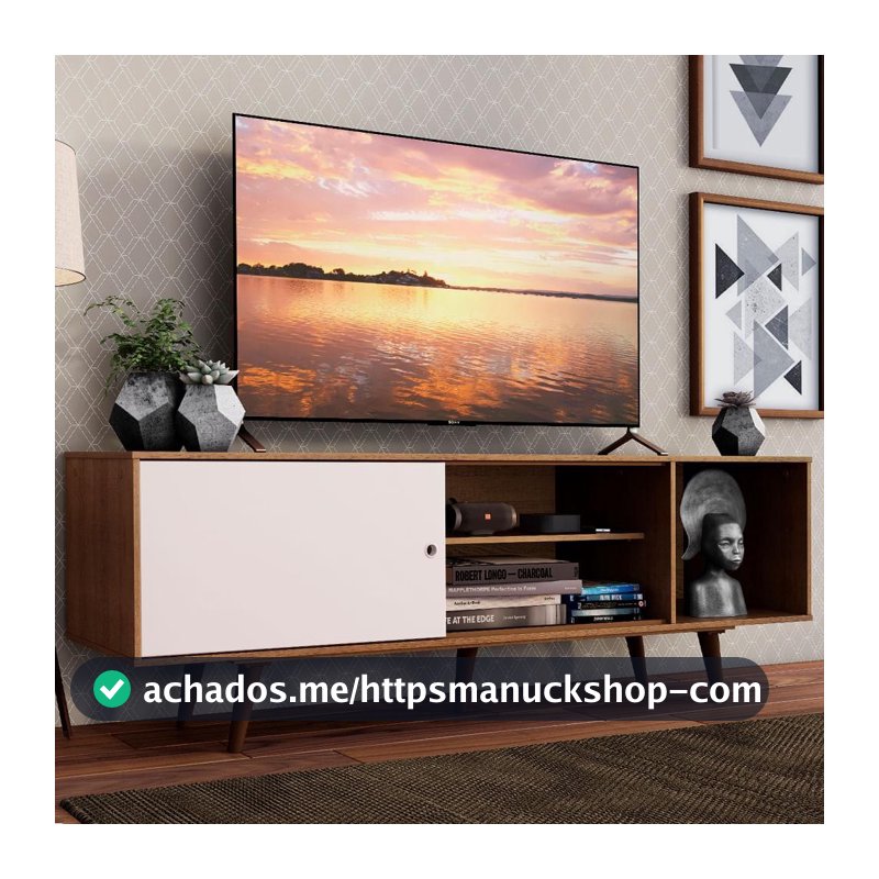 Rack Madesa Dubai para TV até 65 Polegadas com Pés 02