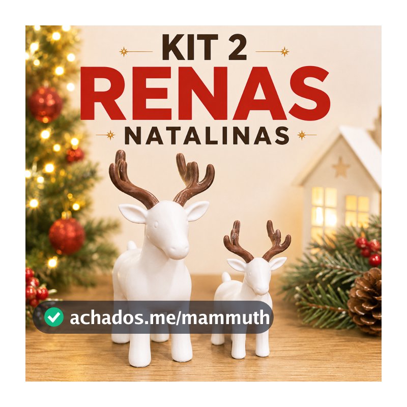 Kit de Renas Natalinas Decorativas Minimalistas Enfeite de Natal Servo de Decoração Enfeite de Natal Cervo Sala Quarto