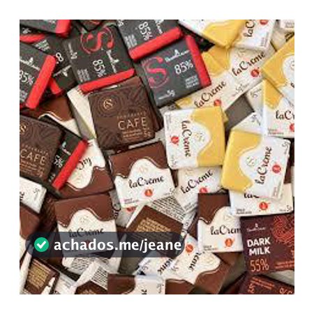 Kit Mini Tabletes Sabores Variados Chocolate 5g Cacau Show