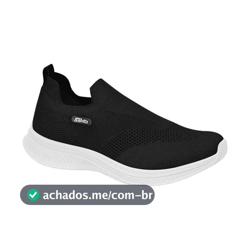 Tênis Feminino Calce Fácil Beira Rio Actvitta Original Esporte Knit Conforto Academia Caminhada 4829