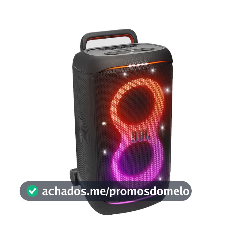Caixa de Som  PartyBox 520 400W Bluetooth Bateria 15h Luzes JBL