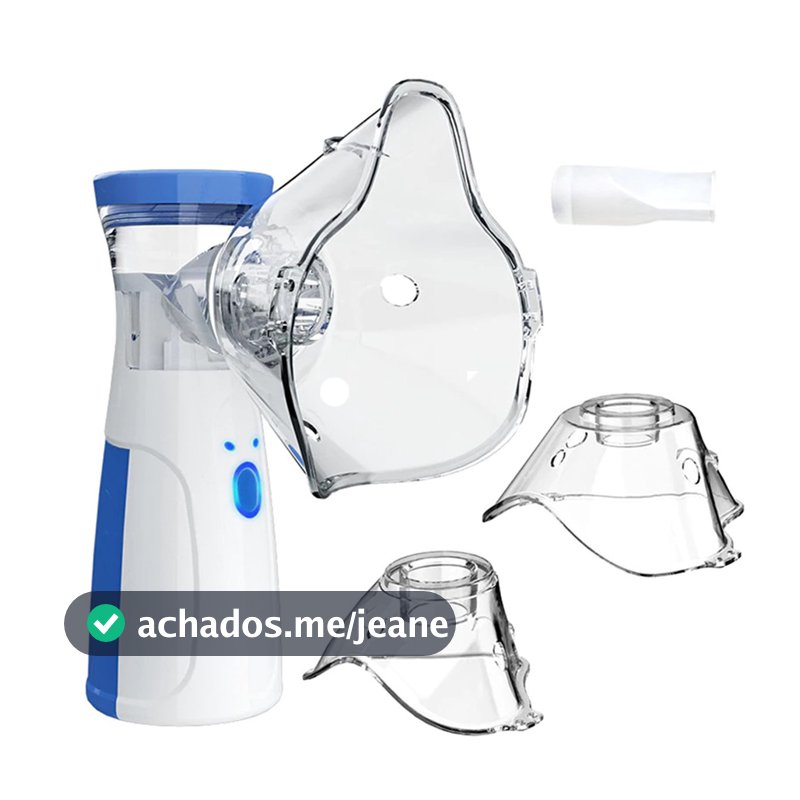 Nebulizador Máquina Portátil Nebulizadora Para Crianças Adultas Inalador De Asma Atomizador--3926