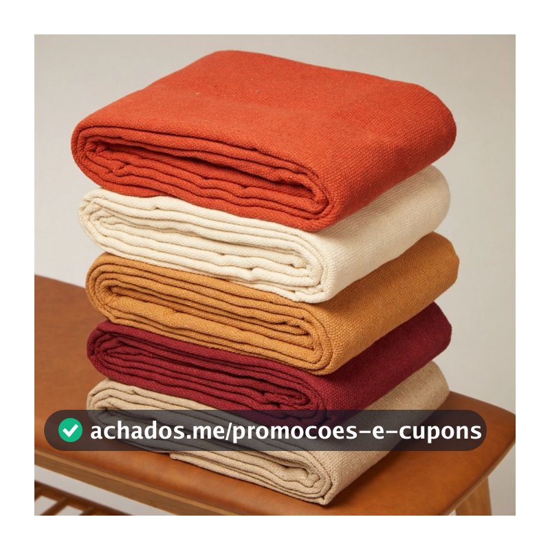 Manta Sofá King 3m x 1,8m Algodão Protetor Capa Decoração Sala Xale Grande Gigante