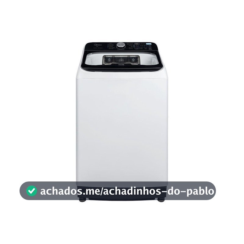 Lavadora De Roupas Midea 14Kg Wave Agitador Branca 220V MA512W140A/WK05