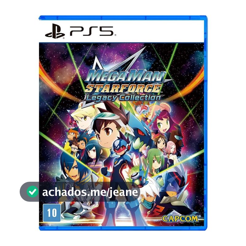 Mega Man Star Force Legacy Collection PS5 BR Midia Fisica