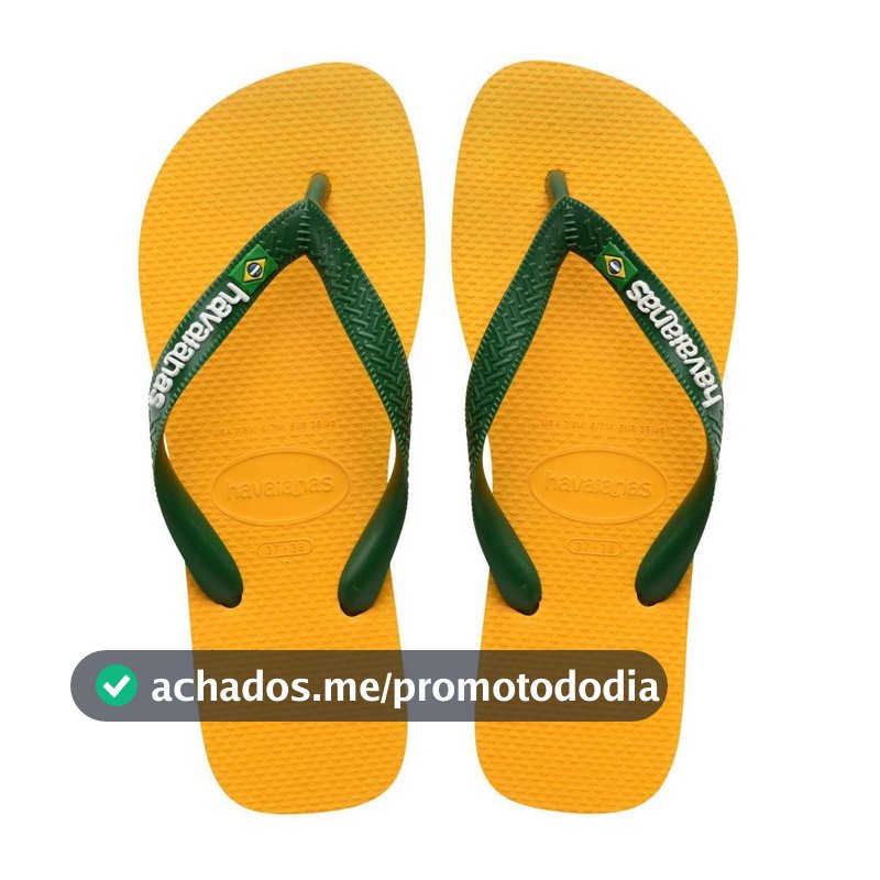 Chinelo Havaianas Brasil Logo
