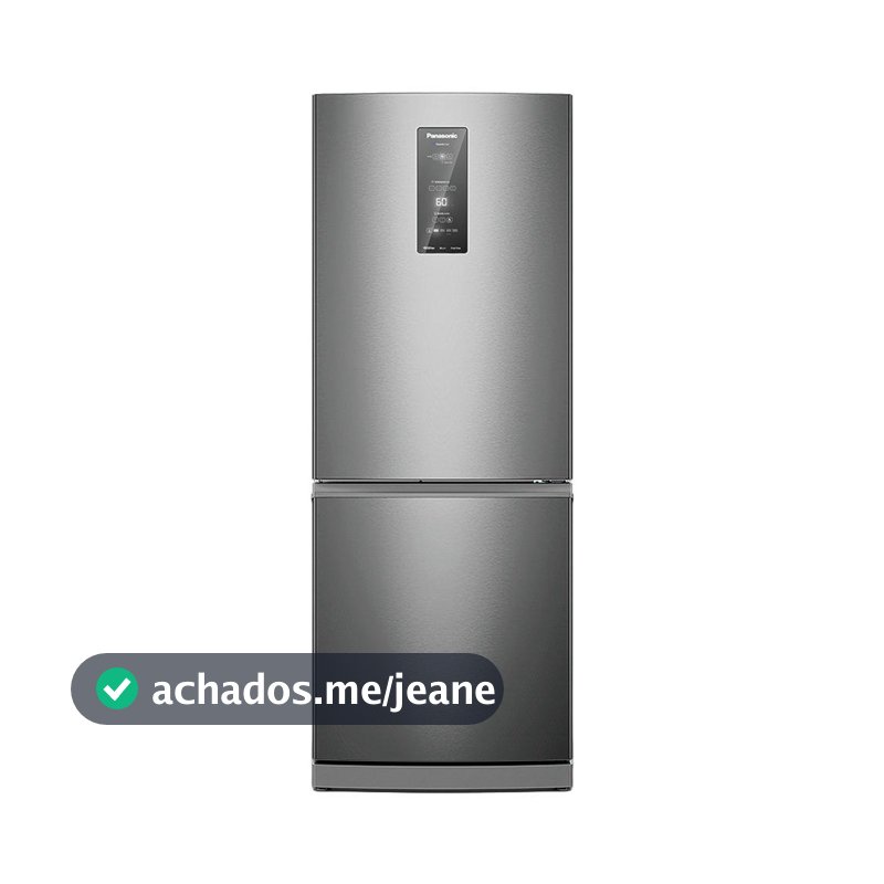 Geladeira/Refrigerador Panasonic BB64PV2XC 475 Litros - Intuitive+ Frost Free, Inverter, Aço Escovado, Bivolt