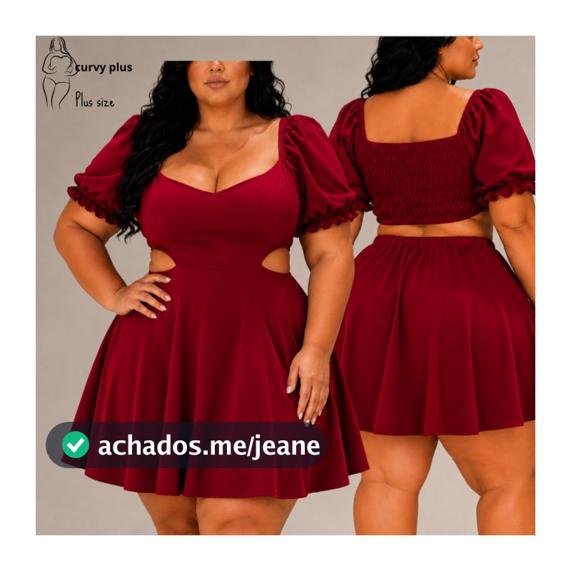 Vestido Plus Size Feminino Vestido Plus Size Festa Disfarça Barriga Vestido Soltinho Plus Size Vestido Curto Plus Size