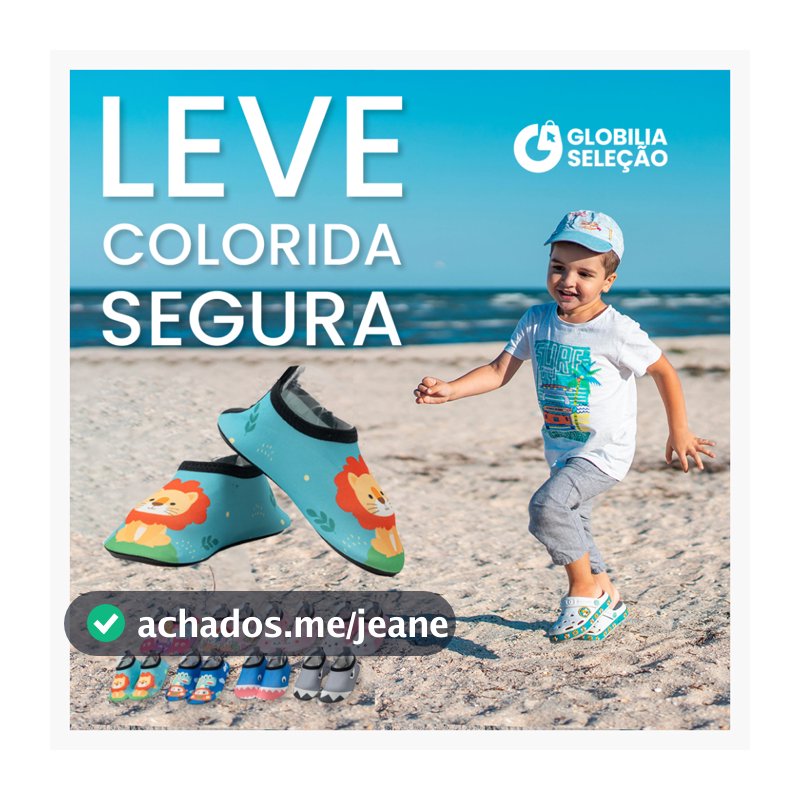 🔥Tênis Bebê Sapatilha Antiderrapante Areia Piscina Infantil Protetora Praia Piscina Parquinho Menina Menino 1 a 8 anos