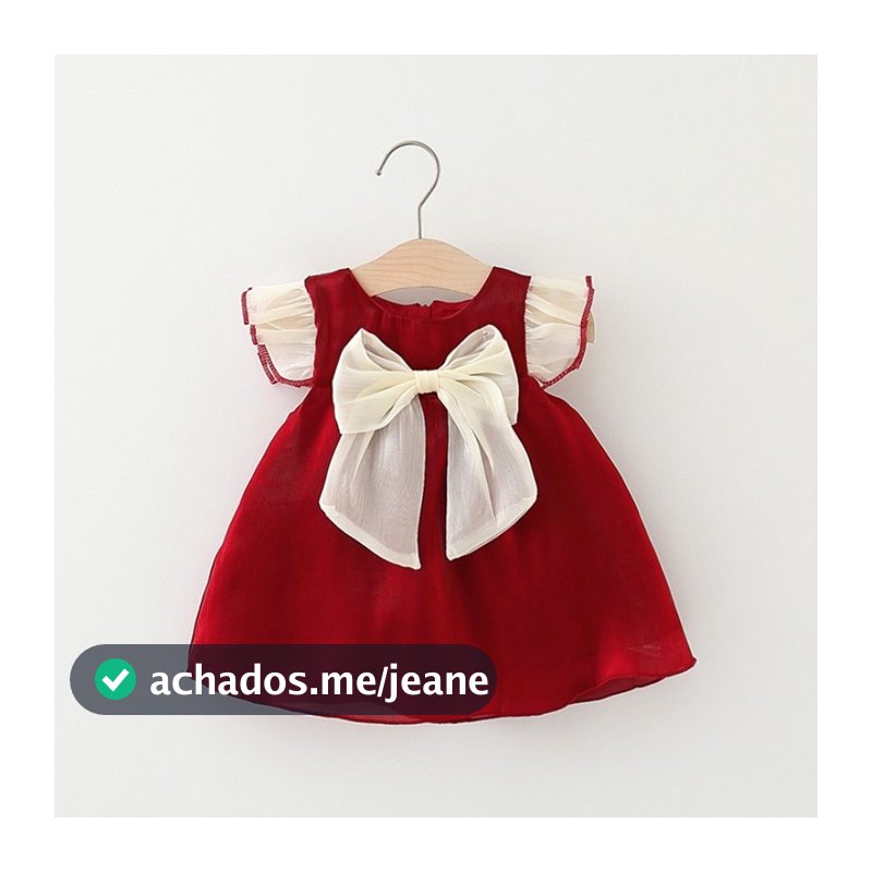 Vestido De Bebê De Festa Noturna Para Meninas 2023 Novo Vermelho De Verão De Alta Qualidade