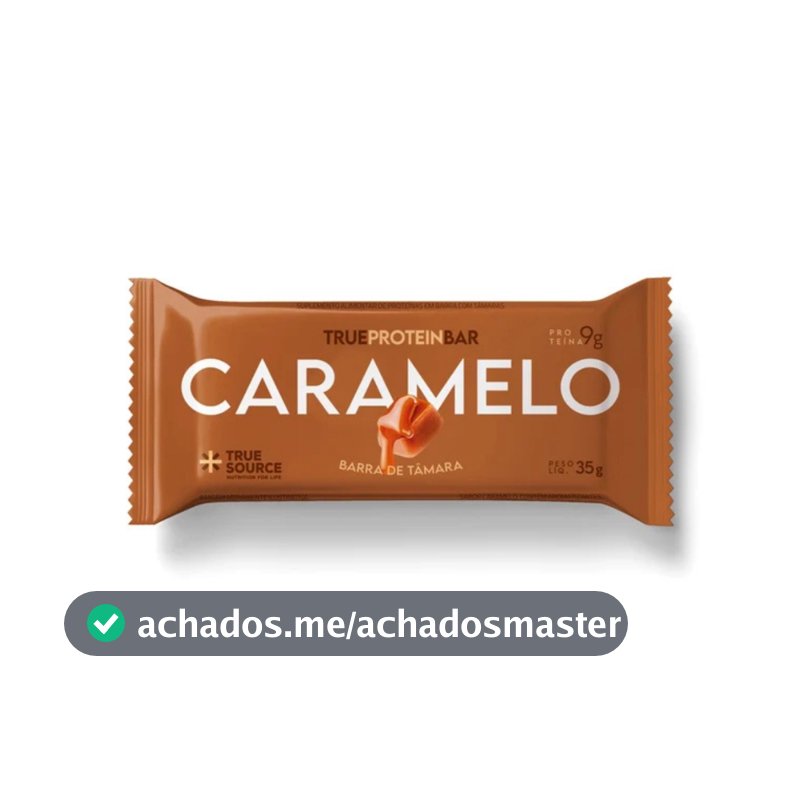 True Protein Bar Caramelo 35 G