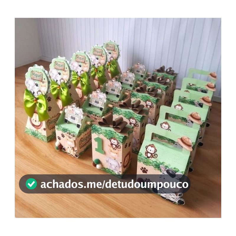 kit personalizado safari