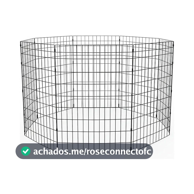 Cercado para cachorro 80 cm de altura de medio porte Cercadinho Pet Móvel
