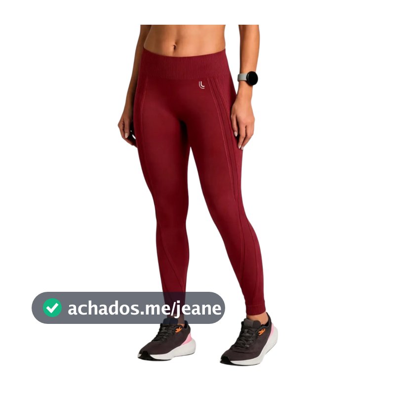 Legging Feminina Max Lupo Fitness com Modelagem Anatômica para Maior Conforto Original