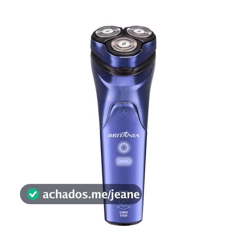 Barbeador Elétrico Britânia À Prova d’Água Bivolt BBA07