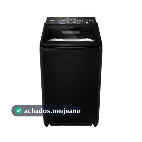 Máquina de Lavar NA-F190G1 19Kg Super Compacta Painel Digital Panasonic