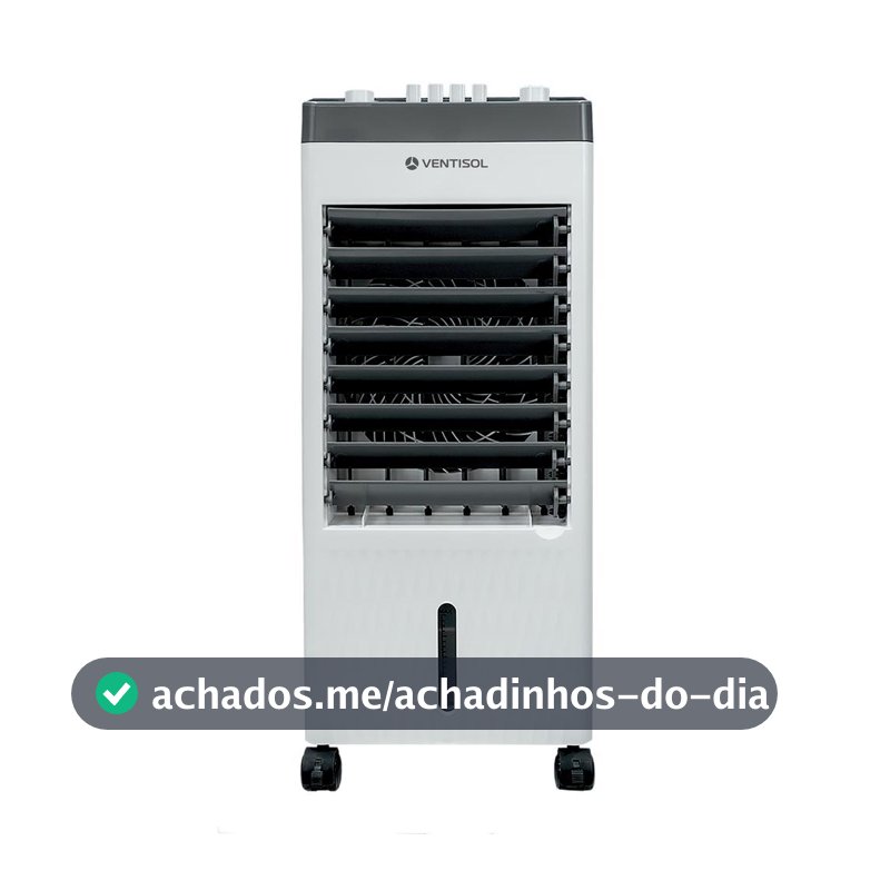 Climatizador Ventisol Cli0601 6 Litros Branco Cinza 60W