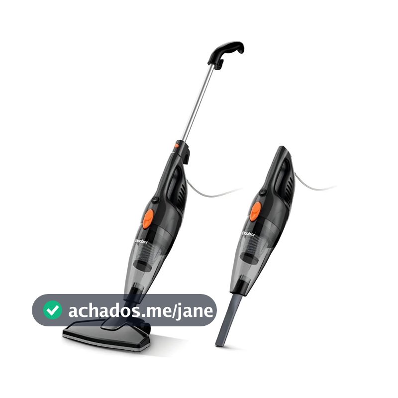 Aspirador De Pó Vertical 2 Em 1 Portátil Gaabor 650w