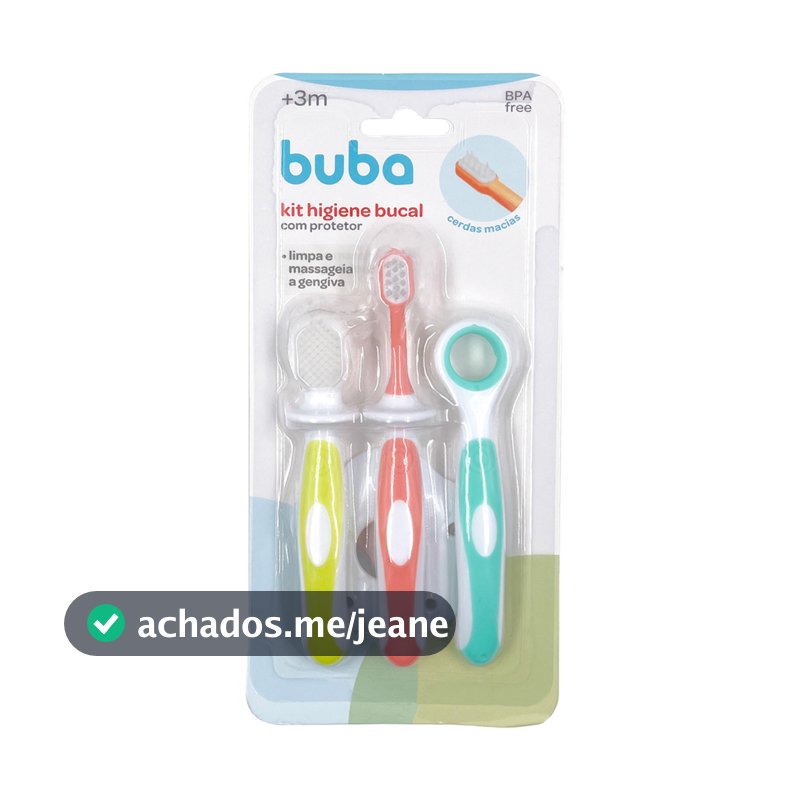 Kit Buba Higiene Bucal com Protetor