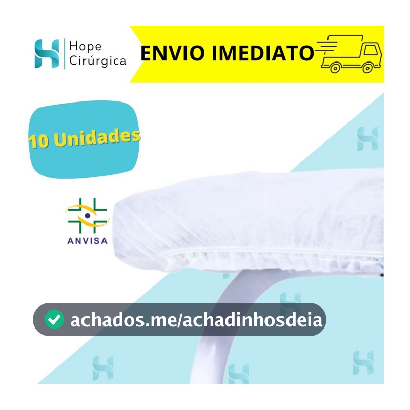 KIT Lençóis Descartável TNT Branco Maca 2,00x0,90 C/ Elástico PREMIUM