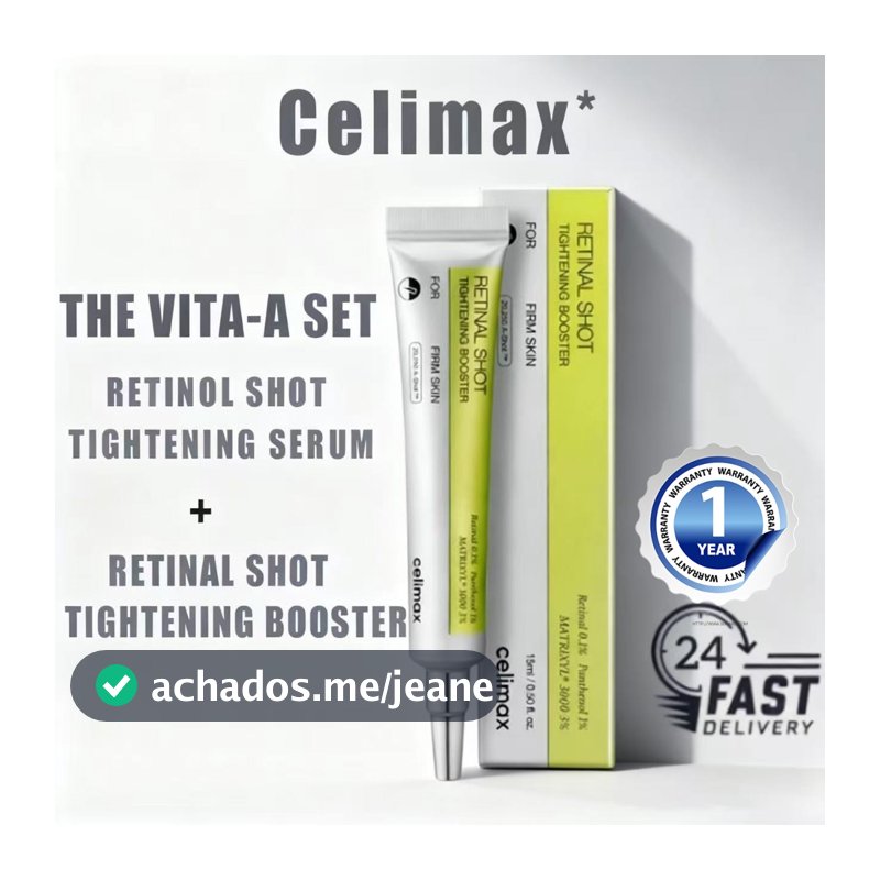 CELIMAX The Vita-A Retinal Shot Reforço Apertador 15ML | Reduz Rugas Diminuir Poros