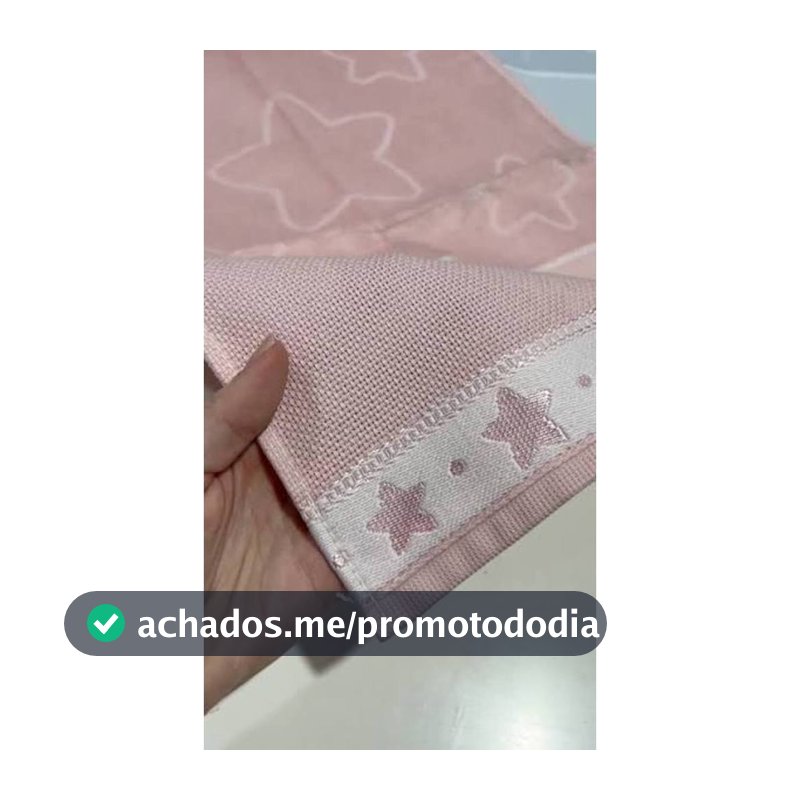 Toalha de lavabo baby star para bordar Ponto Cruz- Döhler