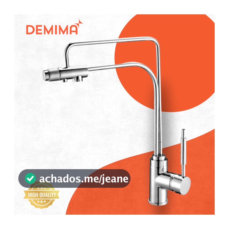 Torneira Gourmet Cozinha Filtro Monocomando Turquia - Demima