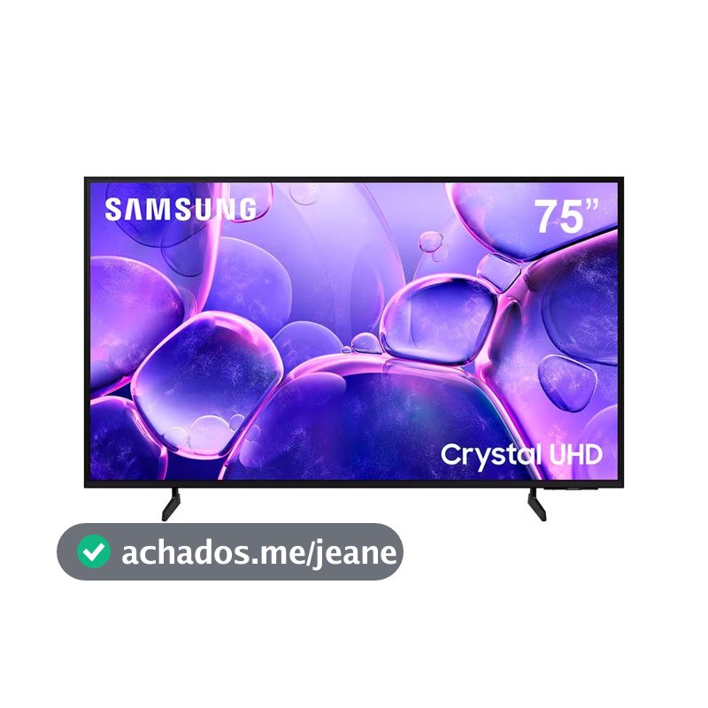 Smart TV 75 4K Samsung 75U8600F Crystal HDR Tizen Alexa e Xbox Gaming