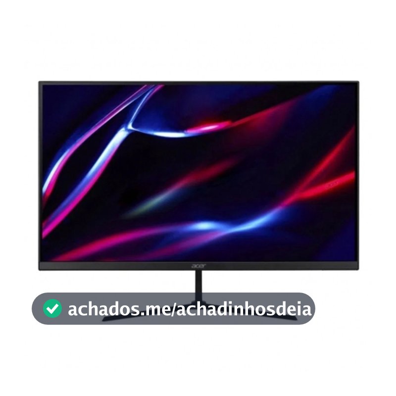 Monitor Gamer Acer KG243Y 23.8" Full HD 144Hz IPS HDMI P1bip - Preto - Bivolt