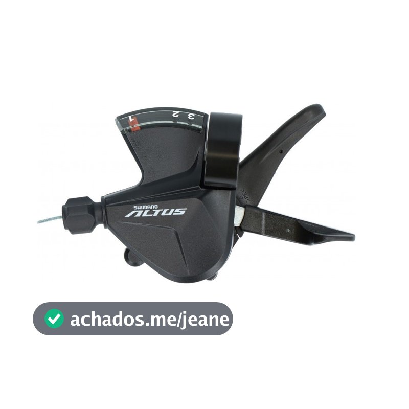 Alavanca Passador Esquerdo 3v Shimano Altus M2010 Dianteiro p/ Pedivela Triplo Mtb