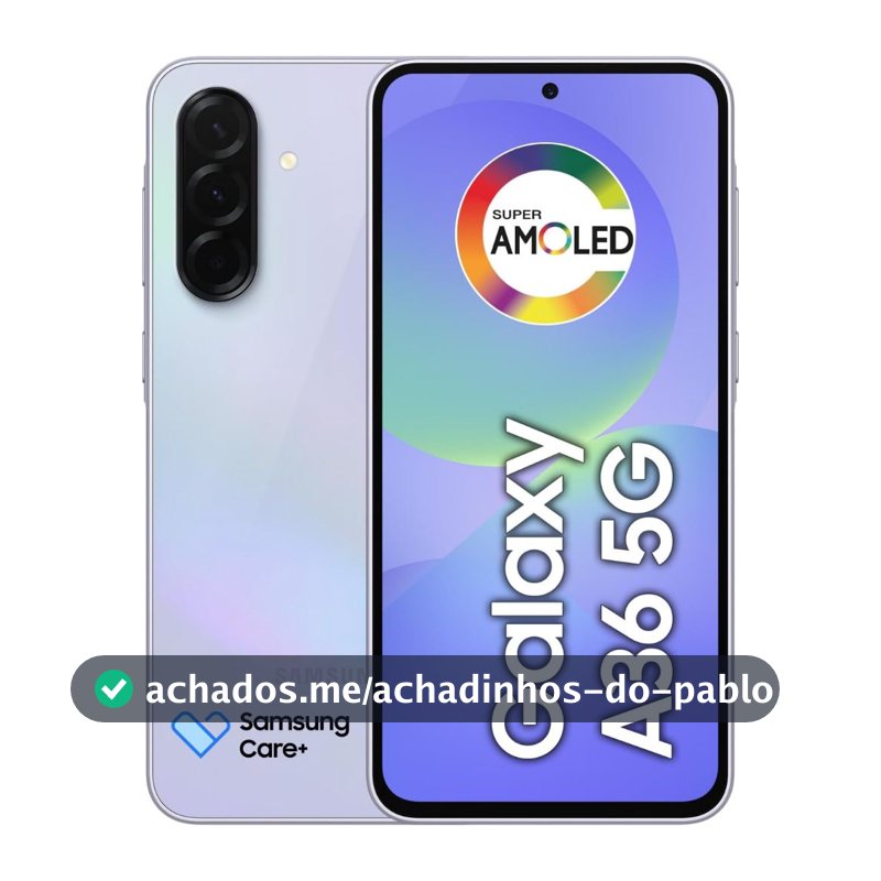 Smartphone Samsung Galaxy A36 5G 128GB — Violeta