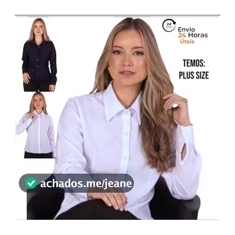 camisete  camisa social feminina manga longa gabardine passa fácil direto da fábrica imperdível