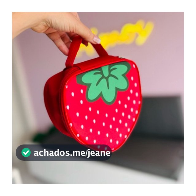 6 bolsas Frutinhas - Lancheira pronta aniversário