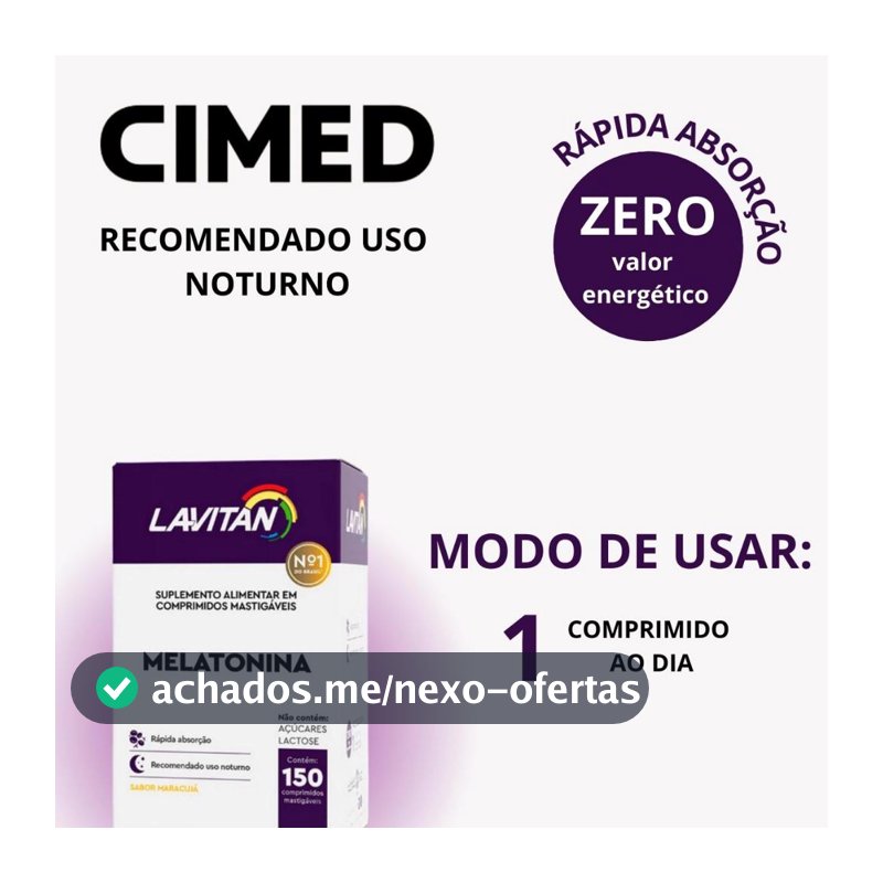 Lavitan Sono Sabor Maracuja 150 Comprimidos