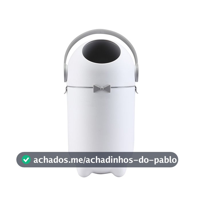 Lixeira Antiodor Descarte de Fraldas Lixo Mágico - Maxi Baby