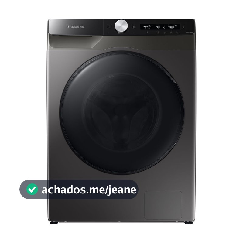 Lava e Seca Samsung WD11T Smart com Ecobubble 11kg  Inox Look