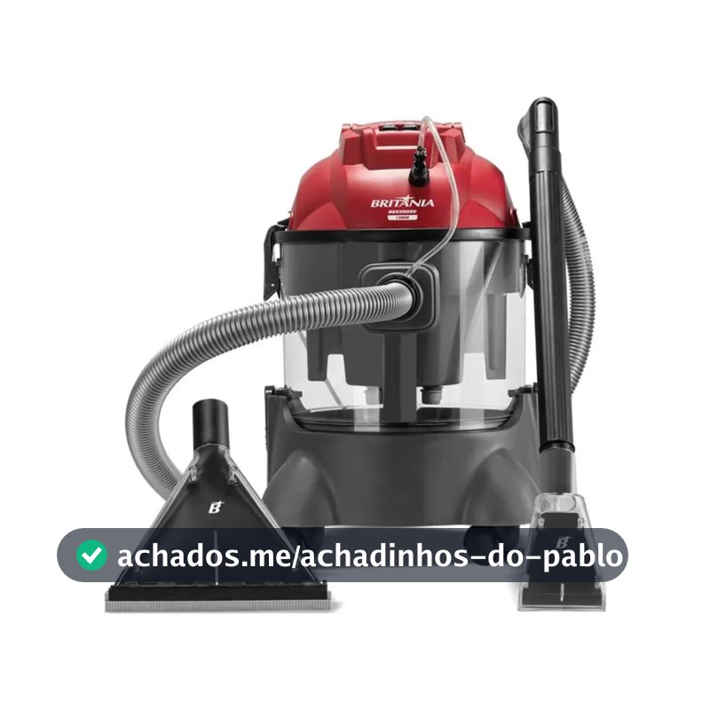 EXTRATORA DE SUJEIRA BRITÂNIA BEX2000V 3 EM 1 1200W 127V