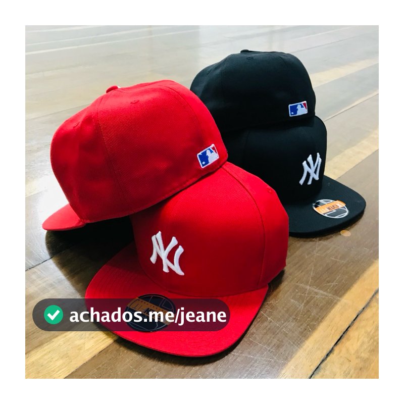 Boné Aba Reta Fechado HipHop Masculino e feminino / 57,0 cm /  Bordado