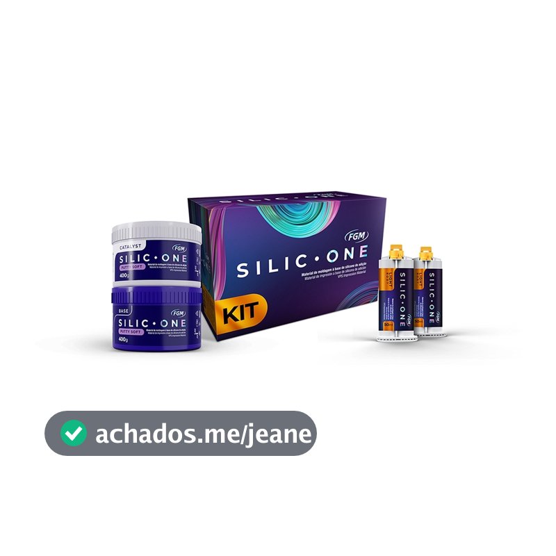 Kit Silic One Silicone De Adição Moldagem - Fgm