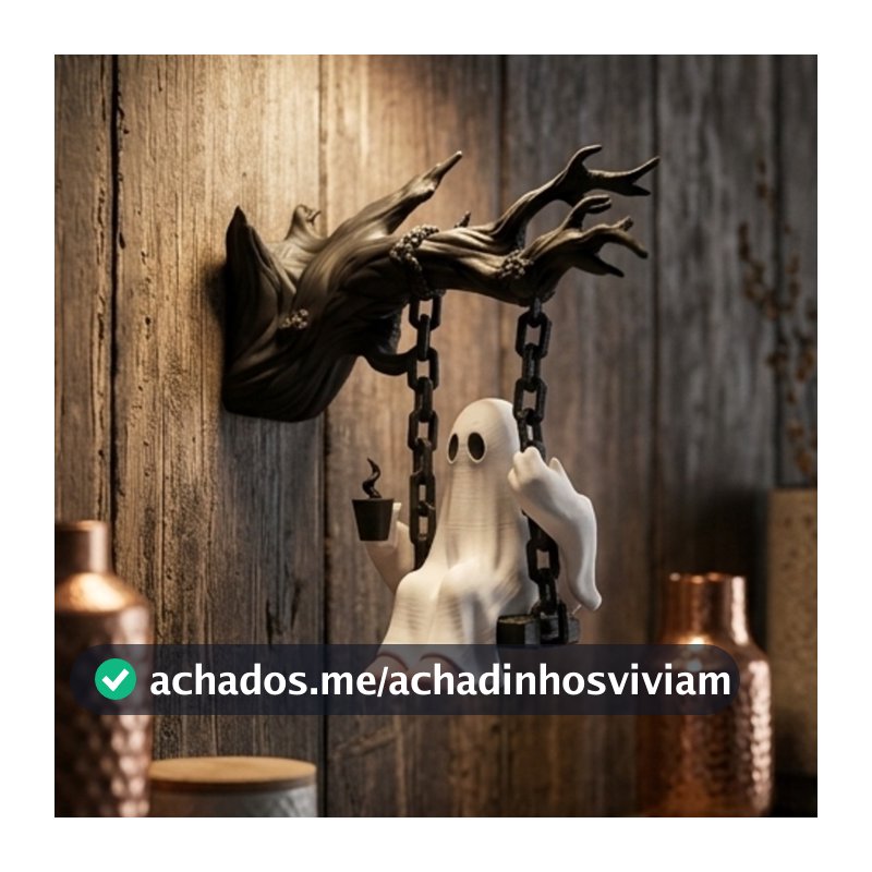 Guirlanda DE Halloween COM Fantasmas ��� Decoração DE Halloween Divertida Para Porta Parede E Festa