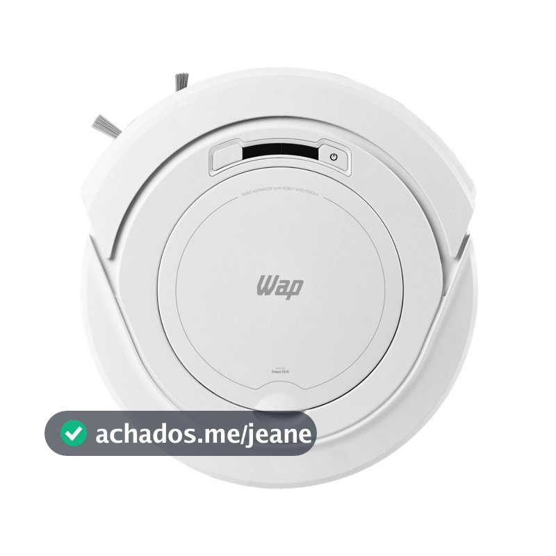 Robô Aspirador de Pó WAP Robot W90 Pérola Bivolt