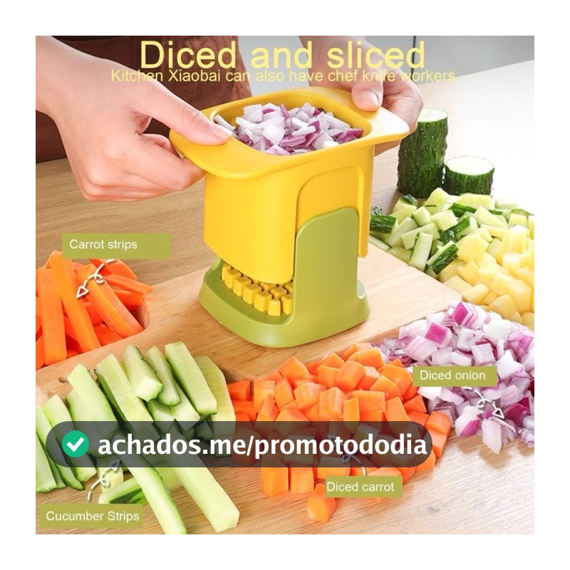 Cubos E Corte Artefato Multifuncional Aço Inoxidável  Vegetal Pepino Batatas Acessórios De Cozinha