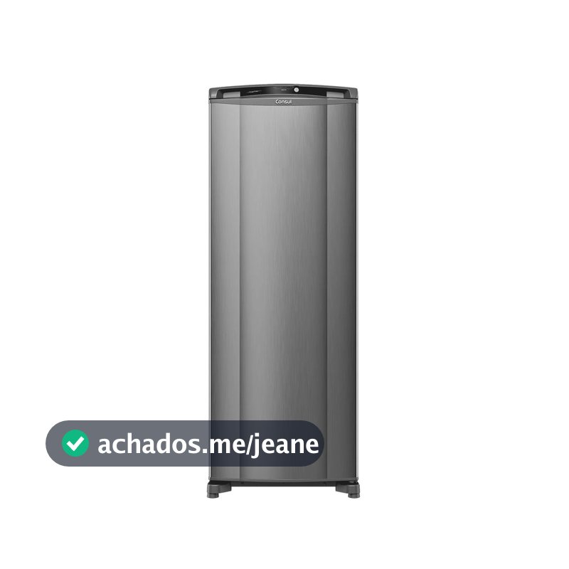 Geladeira Frost Free 337L com Espaço Extra Frio cor Inox Consul  - CRB39MK