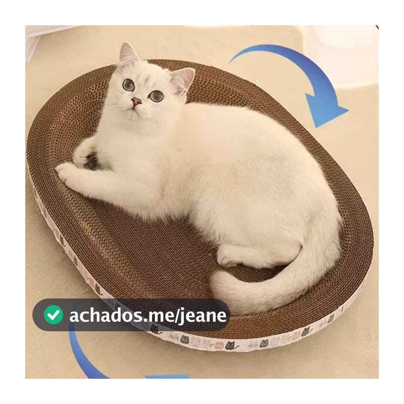 Cama Arranhador de Papelão Ondulado Para Gatos